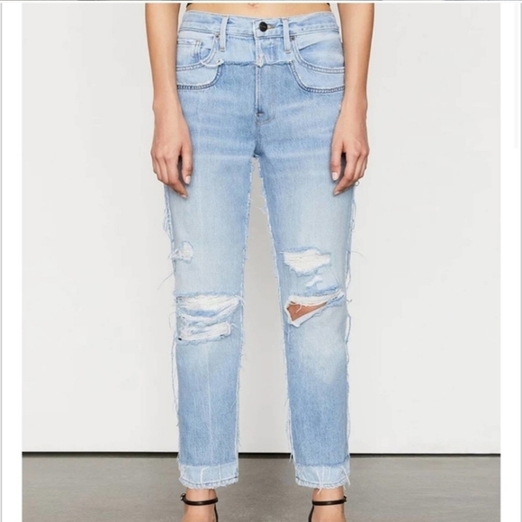 NWT Frame Denim Layered Look Jean Size 31 - Picture 4 of 12